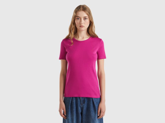 Benetton, T-shirt En Coton Longues Fibres, taille L, - United Colors of Benetton - Modalova