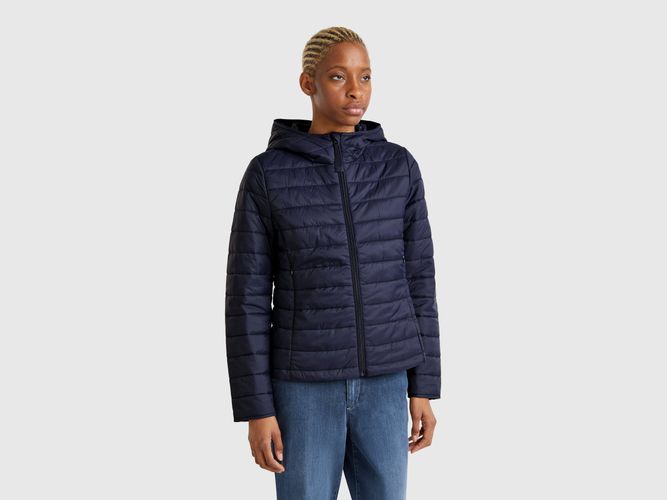 Benetton, Veste Coupe Slim Avec Rembourrage, taille L, Bleu Foncé - United Colors of Benetton - Modalova