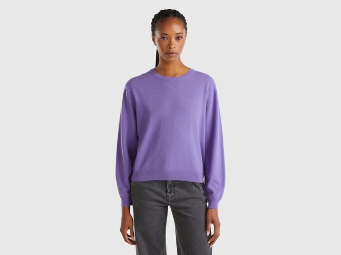 Benetton, Pull Coupe Relaxed En Pure Laine Mérinos, taille XS - United Colors of Benetton - Modalova