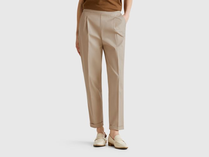 Benetton, Pantalon En Coton Stretch, taille XXS, - United Colors of Benetton - Modalova