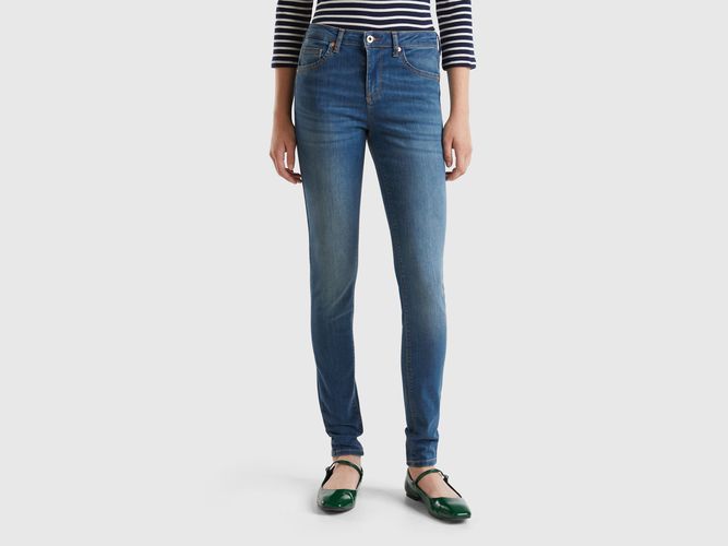 Benetton, Jean Push Up Coupe Skinny, taille 25, Bleu - United Colors of Benetton - Modalova