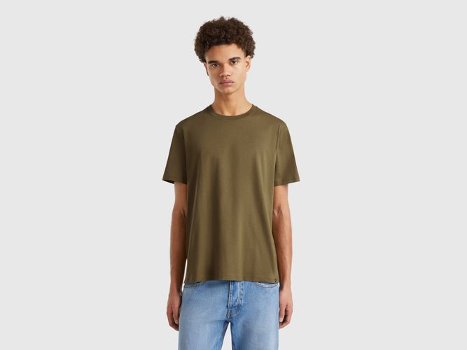 Benetton, T-shirt Vert Militaire, taille XXL, Kaki - United Colors of Benetton - Modalova