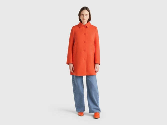 Benetton, Manteau En Viscose Mélangée, taille - United Colors of Benetton - Modalova