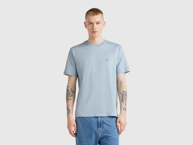 Benetton, T-shirt Basique En Coton, taille XXL, Bleu Clair - United Colors of Benetton - Modalova