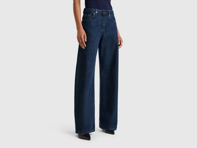 Benetton, Jean Coupe Large, taille 25, Bleu - United Colors of Benetton - Modalova