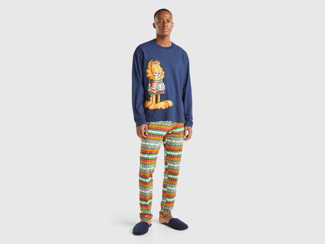 Benetton, Pyjama Garfield 2024 By Paws, Inc., taille M, Bleu Foncé - United Colors of Benetton - Modalova