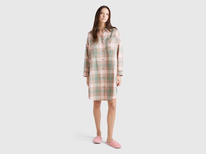 Benetton, Chemise De Nuit Tartan, taille M, Multicolore - United Colors of Benetton - Modalova