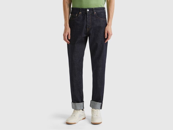 Benetton, Jeans En Denim Selvedge, taille 28, Noir - United Colors of Benetton - Modalova