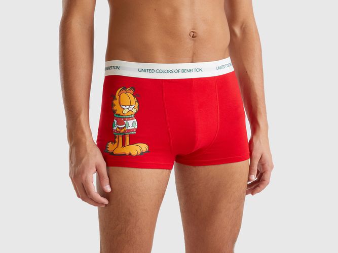 Benetton, Boxer Garfield 2024 By Paws, Inc., taille L, Rouge - United Colors of Benetton - Modalova