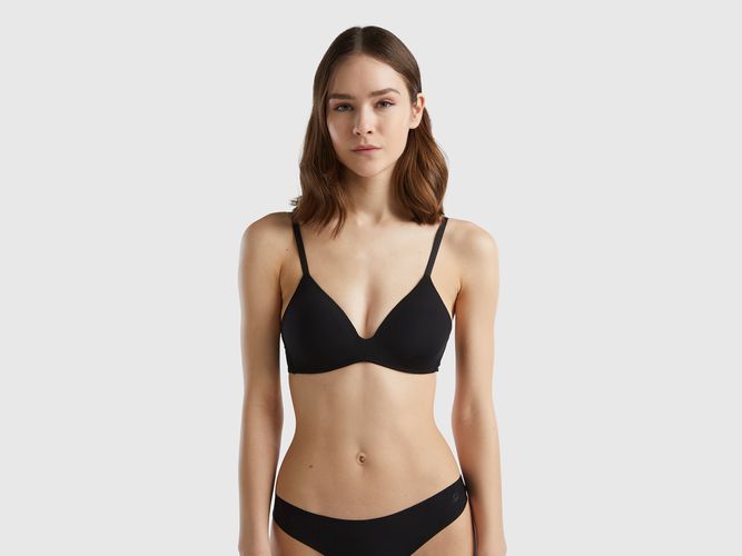 Benetton, Soutien-gorge Push-up, taille, Noir - United Colors of Benetton - Modalova