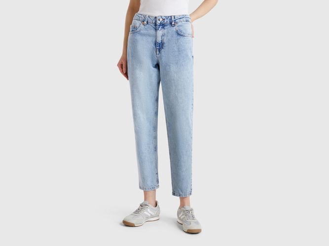 Benetton, Jean Coupe Mom, taille 30, Bleu Ciel - United Colors of Benetton - Modalova