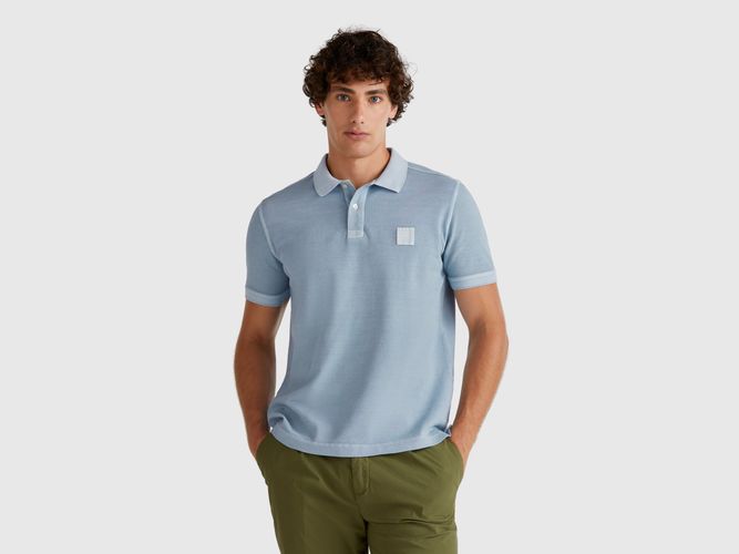 Benetton, Polo Coupe Classique Bleu Bébé, taille XXL, Bleu Clair - United Colors of Benetton - Modalova