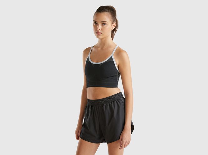 Benetton, Brassière De Sport Sans Coutures, taille L, Noir - United Colors of Benetton - Modalova