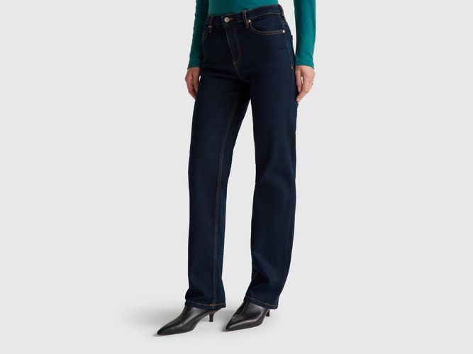 Benetton, Jean Droit, taille 25, Bleu Foncé - United Colors of Benetton - Modalova