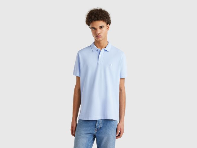 Benetton, Polo Regular Bleu Clair, taille M, Bleu Ciel - United Colors of Benetton - Modalova
