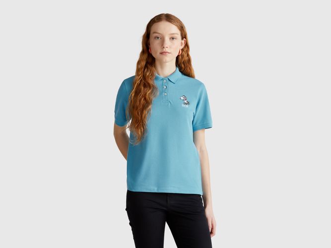 Benetton, T-shirt Avec Imprimé Glace, taille L, Bleu Clair - United Colors of Benetton - Modalova
