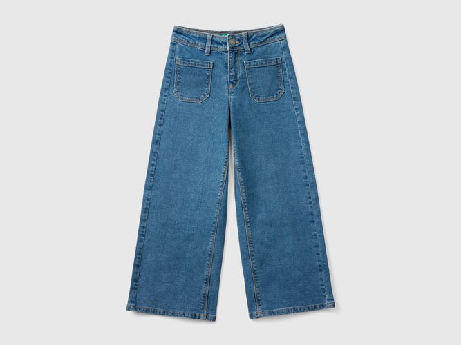 Benetton, Jeans In Misto Cotone Riciclato "eco-recycle", taglia 2XL, Blu, Bambini - United Colors of Benetton - Modalova