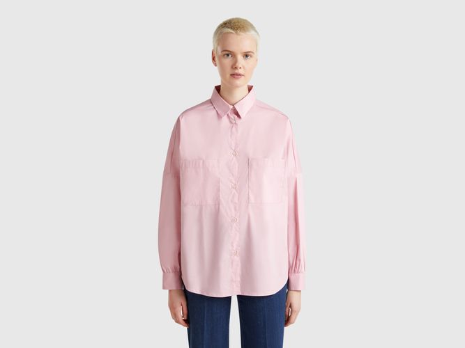 Benetton, Chemise Over-fit, taille L, Rose - United Colors of Benetton - Modalova