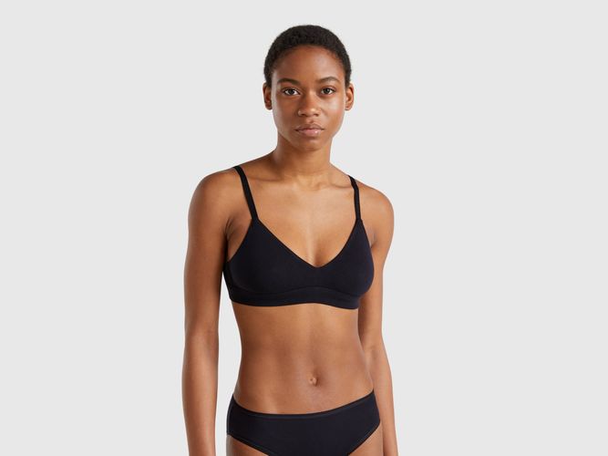 Benetton, Soutien-gorge Triangle Sans Rembourrage, taille 100, Noir - United Colors of Benetton - Modalova