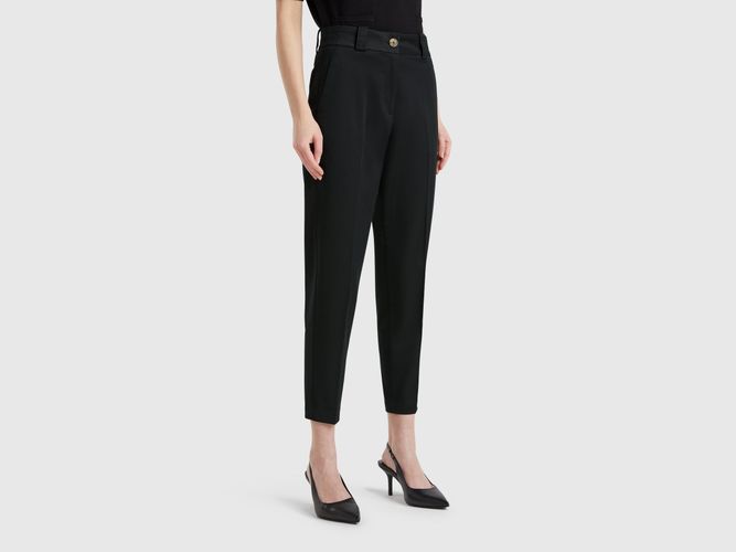 Benetton, Pantalon Coupe Slim, taille, Noir - United Colors of Benetton - Modalova