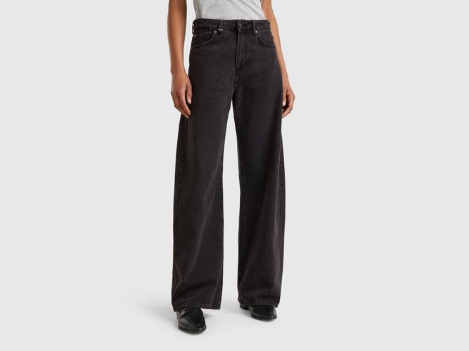 Benetton, Jean Coupe Large, taille 25, Noir - United Colors of Benetton - Modalova