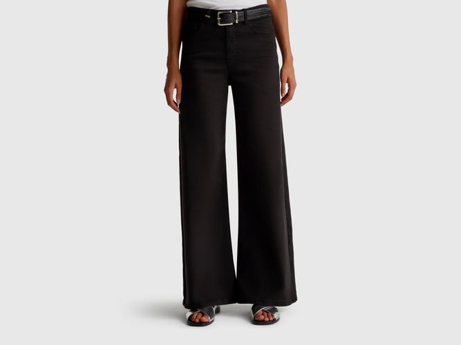 Benetton, Pantalon Large, taille 25, Noir - United Colors of Benetton - Modalova