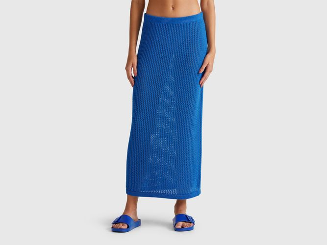 Benetton, Jupe En Tricot, taille M, Bleu - United Colors of Benetton - Modalova