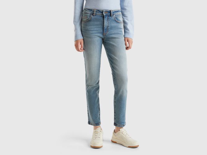 Benetton, Jeans Slim Taille Haute, taille 25, Bleu - United Colors of Benetton - Modalova