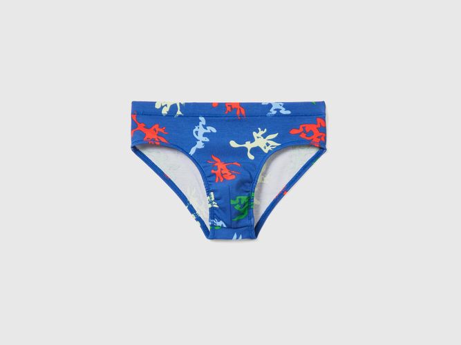 Benetton, Slip Bugs Bunny, taglia S, Bluette, Bambini - United Colors of Benetton - Modalova