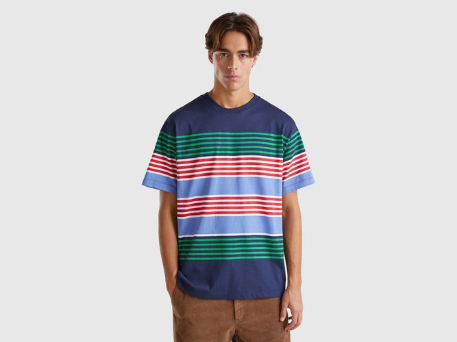 Benetton, T-shirt Rayé Coupe Relaxed, taille M, Multicolore - United Colors of Benetton - Modalova