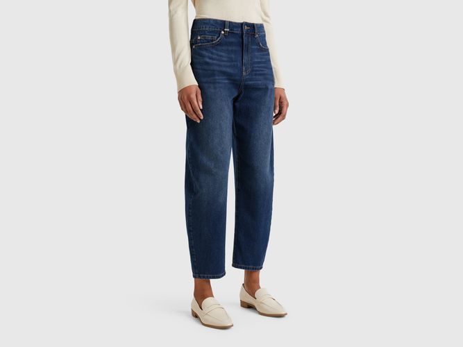 Benetton, Jean Coupe Ballon, taille 25, Bleu Foncé - United Colors of Benetton - Modalova