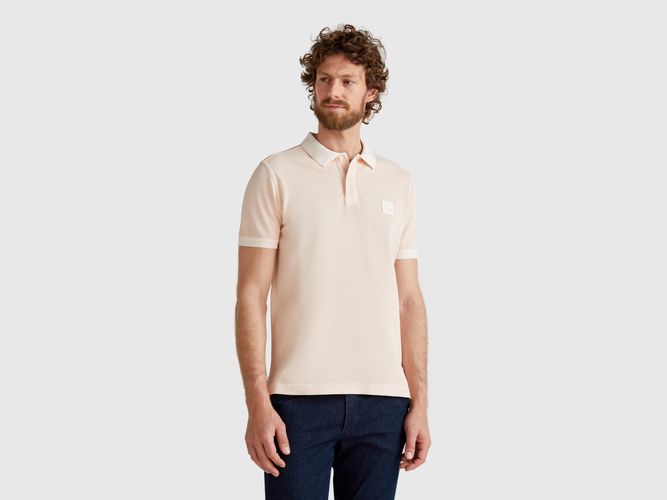 Benetton, Polo Rose Poudré Coupe Classique, taille XXL, Rose Pâle - United Colors of Benetton - Modalova