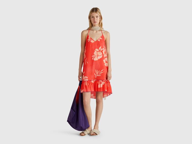 Benetton, Robe À Imprimé Fleuri, taille L - United Colors of Benetton - Modalova