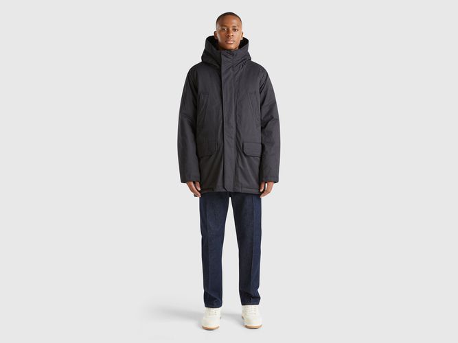 Benetton, Parka Rembourrée En Nylon, taille XXL, Noir - United Colors of Benetton - Modalova