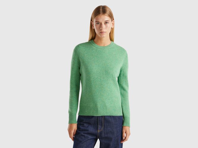 Benetton, Pull En Pure Laine Shetland, taille S, Vert - United Colors of Benetton - Modalova