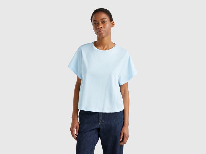 Benetton, T-shirt Coupe Confort, taille L, Bleu Ciel - United Colors of Benetton - Modalova