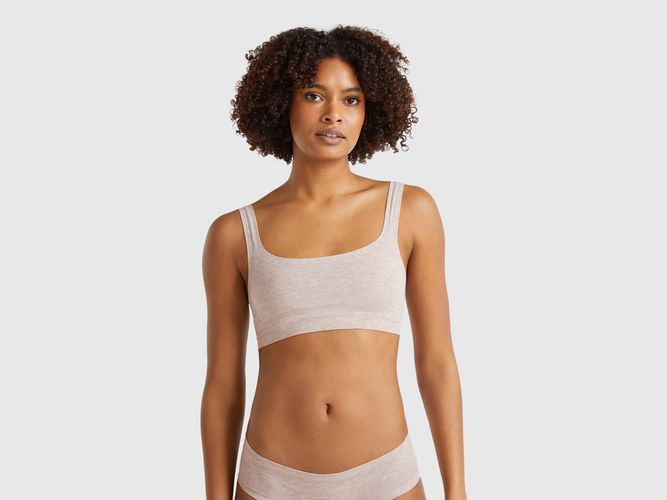 Benetton, Soutien-gorge En Coton Bio Super Stretch, taille OS, - United Colors of Benetton - Modalova