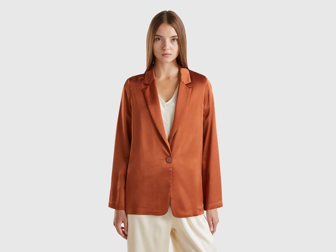 Benetton, Blazer En Pure Viscose, taille - United Colors of Benetton - Modalova