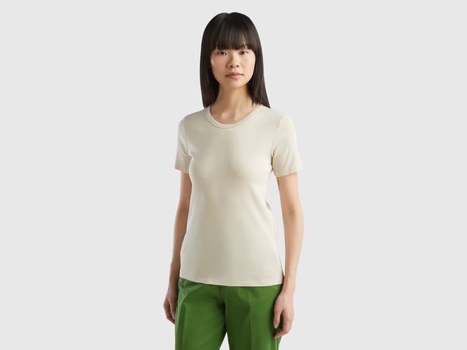 Benetton, T-shirt En Coton Longues Fibres, taille L, - United Colors of Benetton - Modalova