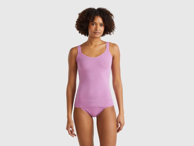 Benetton, Débardeur Sous-vêtement En Coton Bio Super Stretch, taille OS, - United Colors of Benetton - Modalova