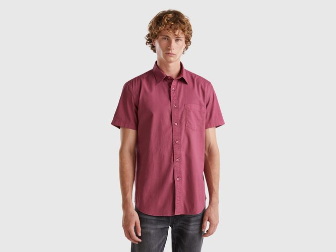 Benetton, Chemise À Petite Poche, taille XXL, Bordeaux - United Colors of Benetton - Modalova