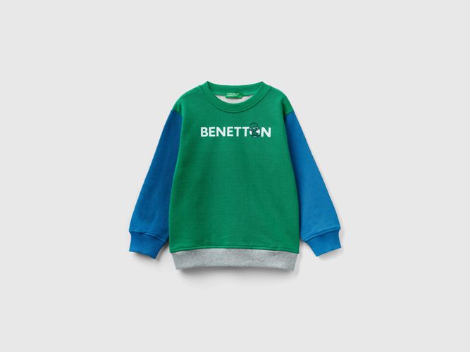 Benetton, Felpa 100% Cotone Biologico, taglia 82, Multicolore, Bambini - United Colors of Benetton - Modalova