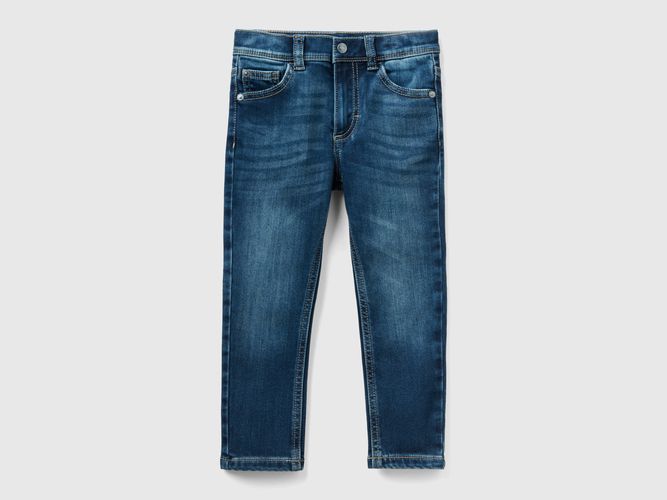 Benetton, Jeans Termici Skinny Fit, taglia 104, Blu, Bambini - United Colors of Benetton - Modalova