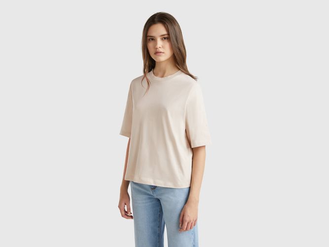 Benetton, T-shirt Boxy 100 % Coton, taille L, - United Colors of Benetton - Modalova