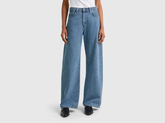 Benetton, Jean Coupe Large, taille 29, Bleu Clair - United Colors of Benetton - Modalova