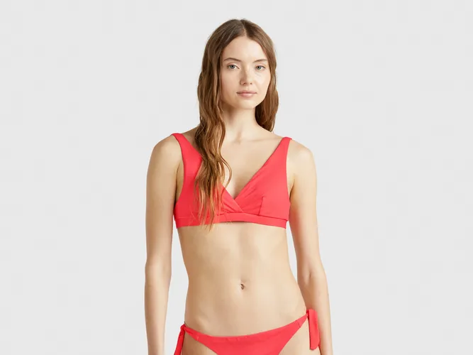 Benetton, Soutien-gorge De Plage Econyl, taille 100, Corail - United Colors of Benetton - Modalova