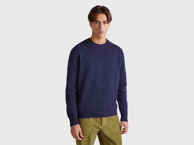 Benetton, Pull Relaxed Fit En Pure Laine Shetland, taille L - United Colors of Benetton - Modalova