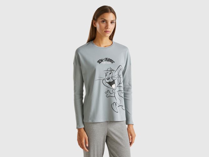 Benetton, Haut Tom & Jerry, taille L, Gris - United Colors of Benetton - Modalova