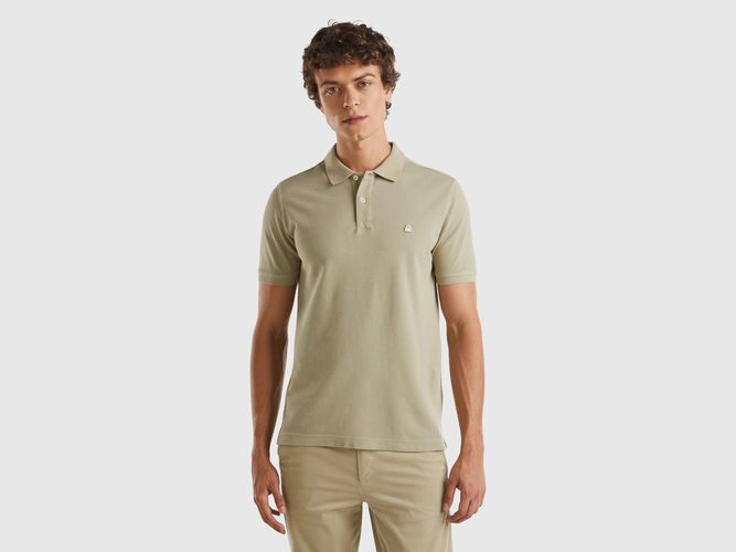 Benetton, Polo Coupe Regular Vert Sauge, taille XXL, Vert Clair - United Colors of Benetton - Modalova