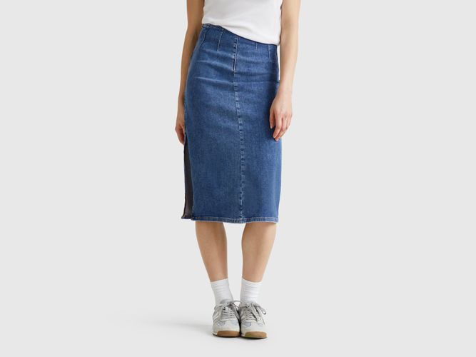 Benetton, Jupe Crayon En Jean, taille, Bleu - United Colors of Benetton - Modalova